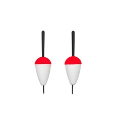 Kinetic Classic pluggar röd/vit 40 mm